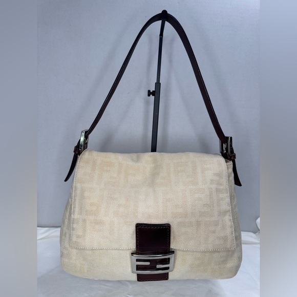 fendi zucca cambas mamma baguette Handbags - Fendi Zucca Cambas Mamma Baguette.